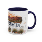 Flinders Ranges Mug, Australia Travel Souvenir, Bucket List Gift, Accent Ceramic Coffee Mug 11oz 15oz