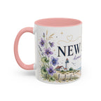 New Jersey Home State Mug | Moving Away Gift | Long Distance Friendship Coffee Cup | 11oz 15oz Accent Mug
