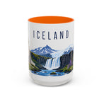 Iceland Coffee Mug | Travel Souvenir Accent Mug | Country Gift Ceramic Cup 11oz 15oz