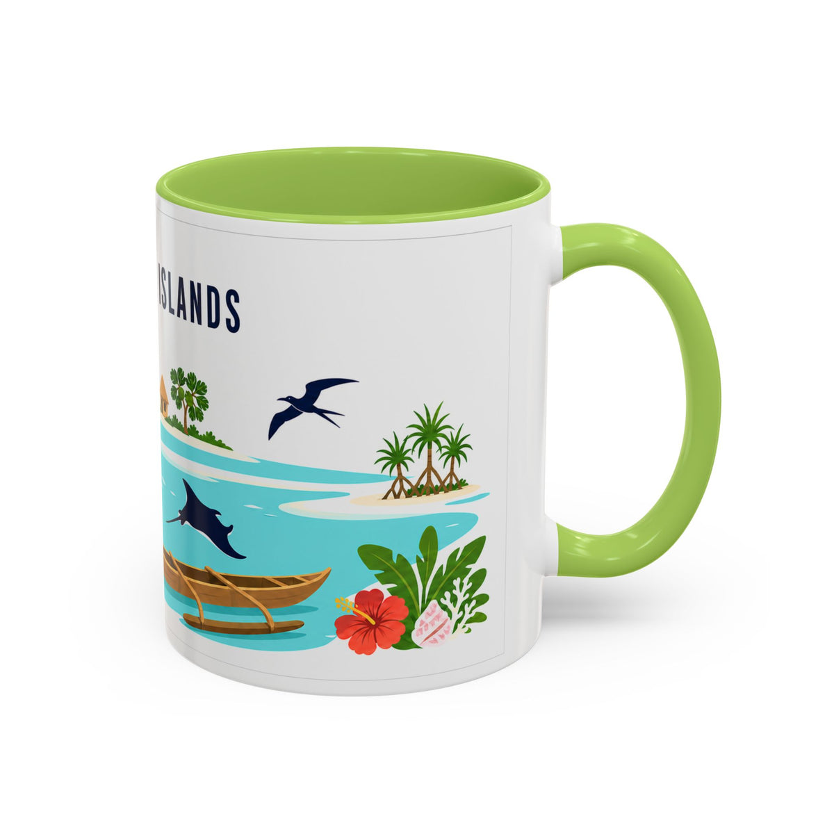 Marshall Islands Coffee Mug | Travel Souvenir Accent Mug | Country Gift Ceramic Cup 11oz 15oz