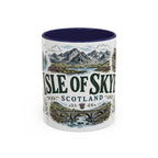 Isle of Skye Mug, Scotland Travel Souvenir, Bucket List Gift, Accent Ceramic Coffee Mug 11oz 15oz