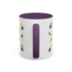 Arizona Saguaro cactus blossom Mug, State Flower Floral Coffee Cup, 11oz Botanical Gift
