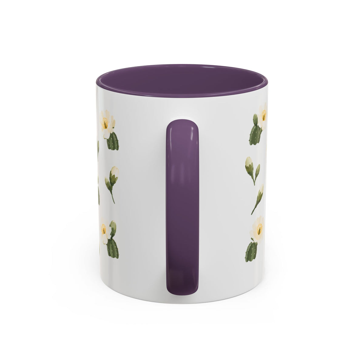 Arizona Saguaro cactus blossom Mug, State Flower Floral Coffee Cup, 11oz Botanical Gift