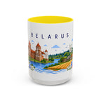 Belarus Coffee Mug | Travel Souvenir Accent Mug | Place Gift Ceramic Cup 11oz 15oz