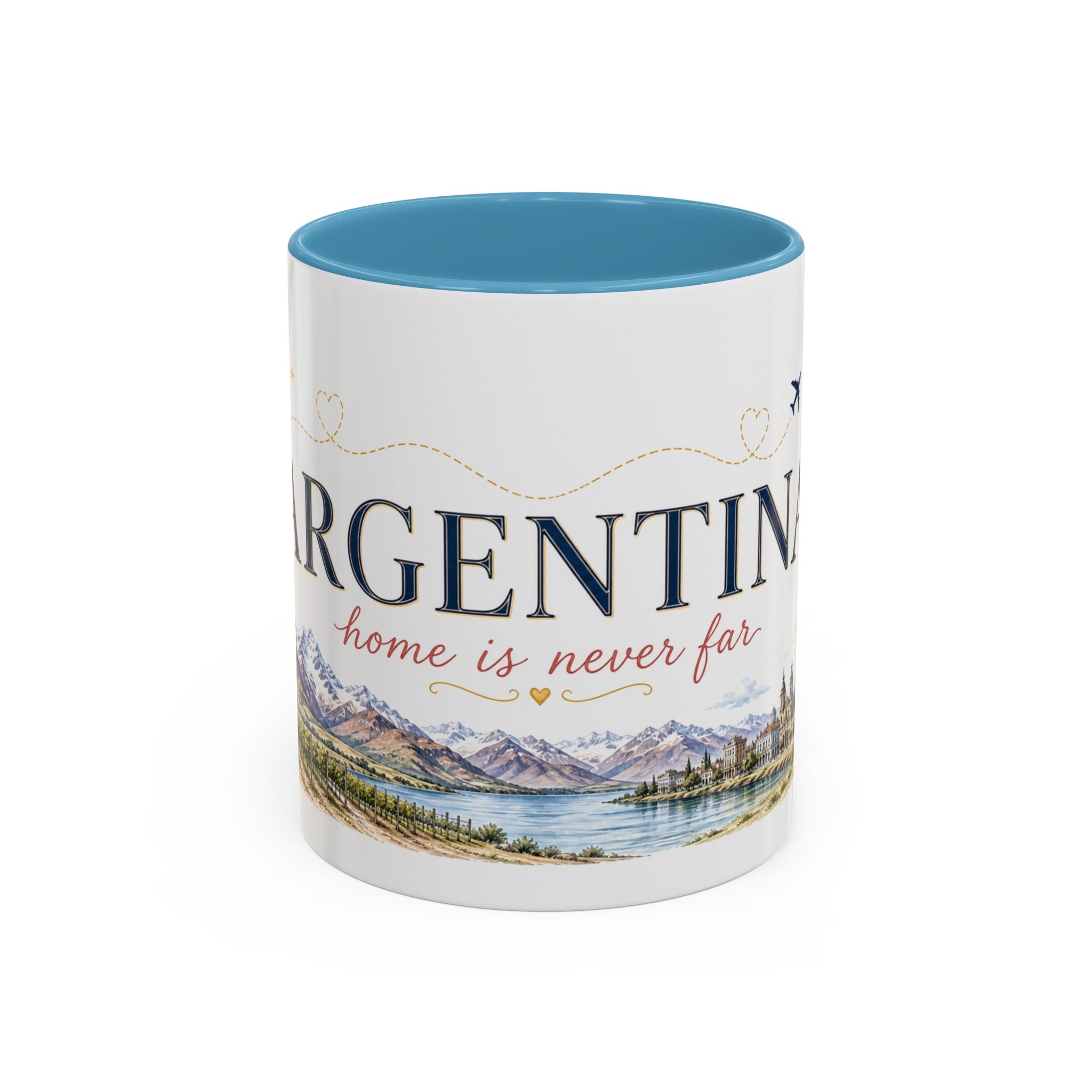Argentina Home Country Mug | Moving Away Gift | Long Distance Friendship | 11 oz 15 oz Accent Mug