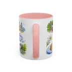 Salzburg Illustrated Travel Mug | City Souvenir Accent Coffee Mug | 11oz 15oz Ceramic Cup
