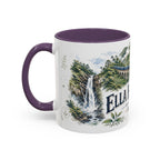 Ella Highlands Mug, Sri Lanka Travel Souvenir, Bucket List Gift, Accent Ceramic Coffee Mug 11oz 15oz