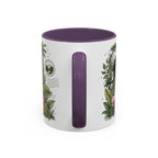 Borneo Rainforest Coffee Mug | Travel Destination Souvenir Gift | Accent Color Ceramic 11oz 15oz