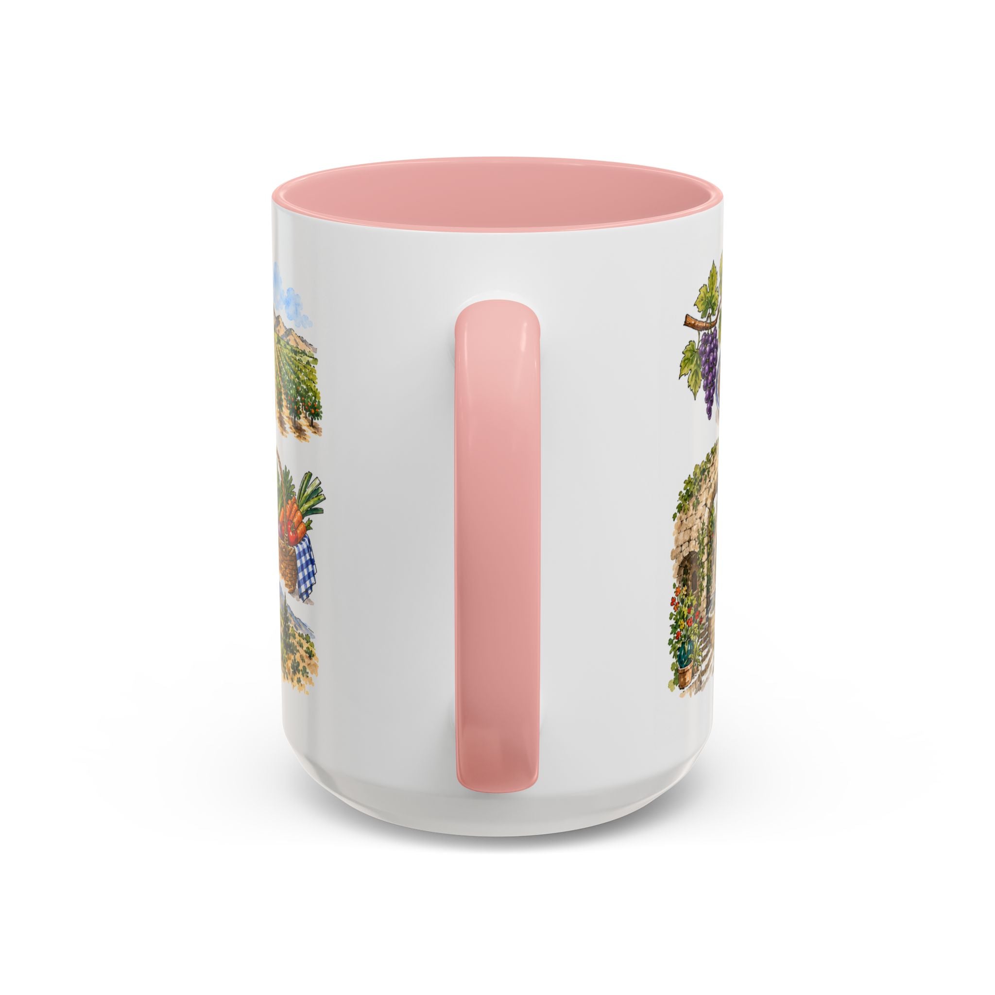 Fresno Illustrated Travel Mug | City Souvenir Accent Coffee Mug | 11oz 15oz Ceramic Cup