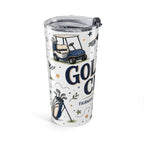 Golf Cart Crew 20oz Tumbler | Golfer Gift | Insulated Stainless Steel Travel Cup