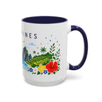 Philippines Coffee Mug | Travel Souvenir Accent Mug | Place Gift Ceramic Cup 11oz 15oz