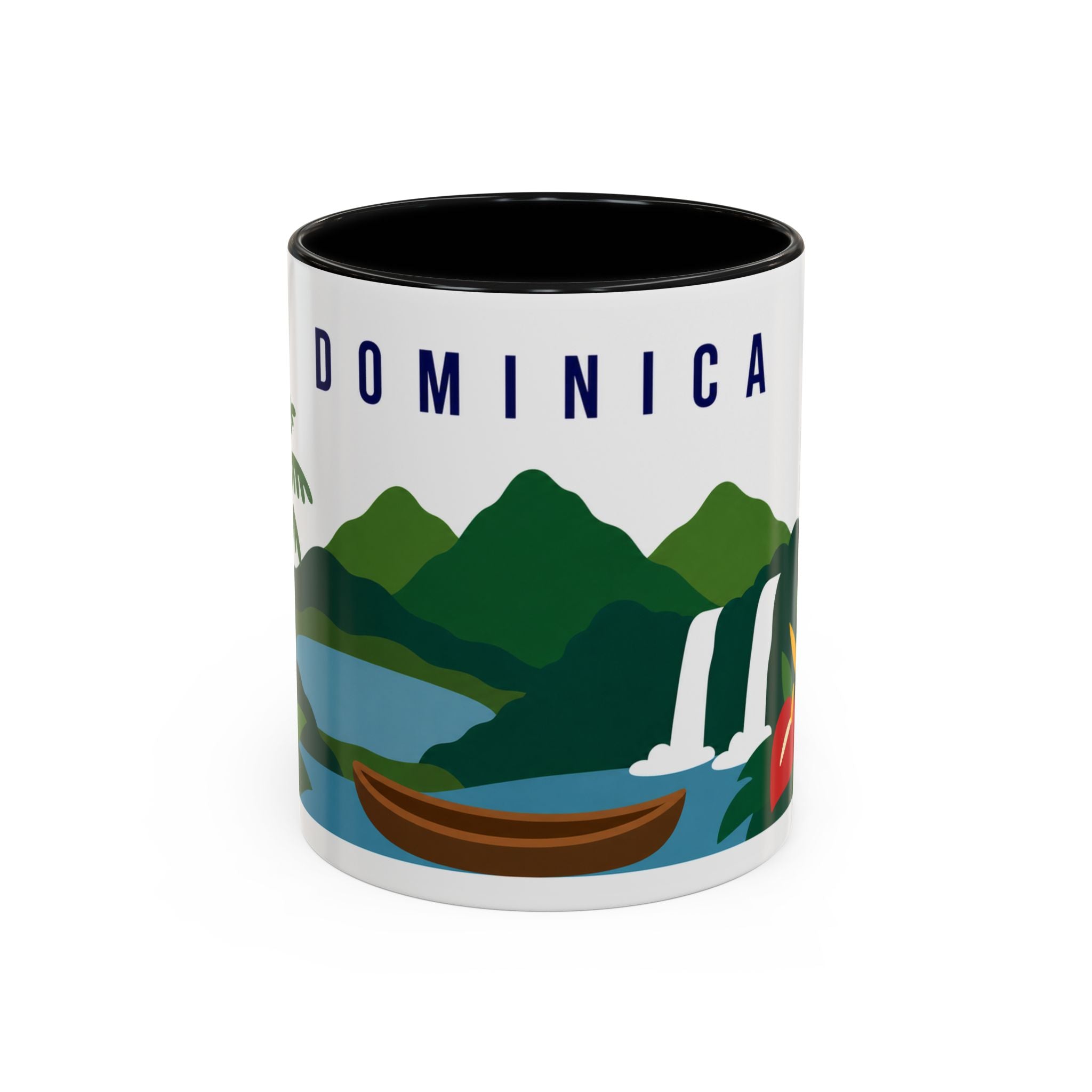 Dominica Coffee Mug | Travel Souvenir Accent Mug | Country Gift Ceramic Cup 11oz 15oz