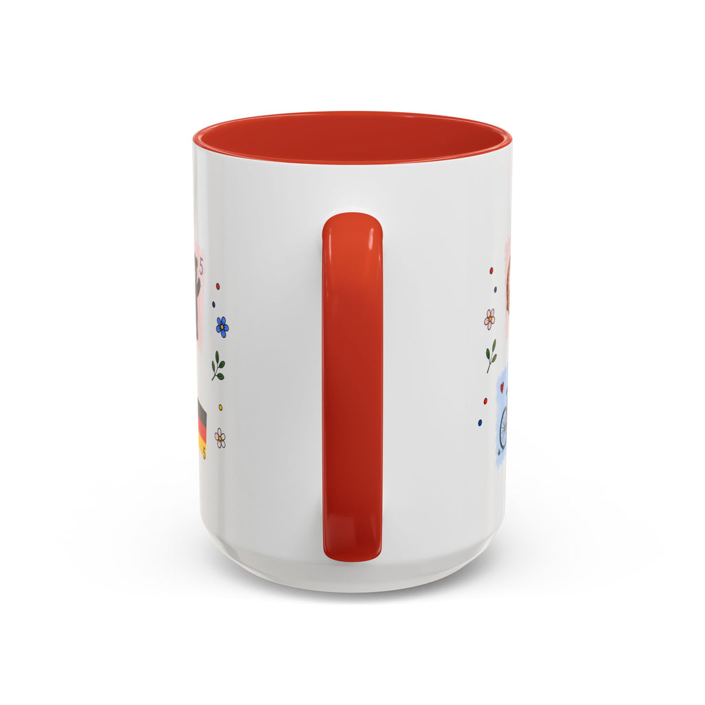 Berlin Coffee Mug | Postage Stamp Collage Mug | Travel Souvenir Accent Cup 11oz 15oz