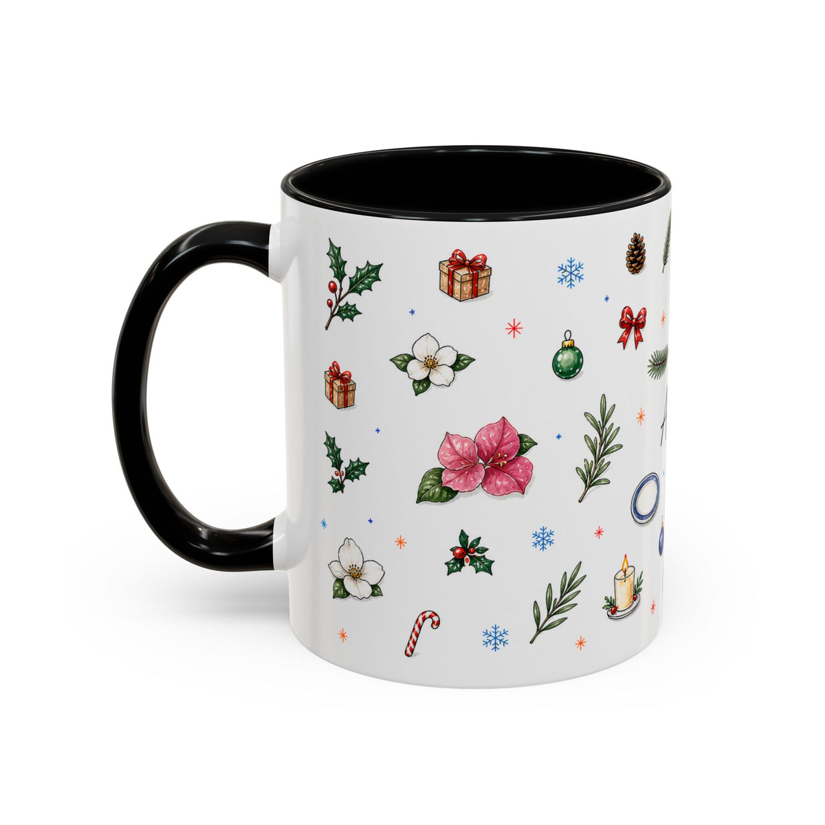 Athens Christmas Mug | Watercolor City Souvenir, Travel Gift (11oz/15oz)