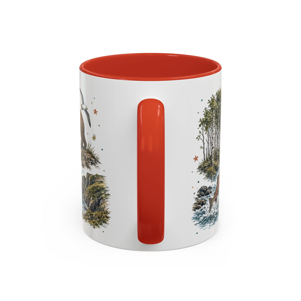 Kamchatka Peninsula Mug, Russia Travel Souvenir, Bucket List Gift, Accent Ceramic Coffee Mug 11oz 15oz