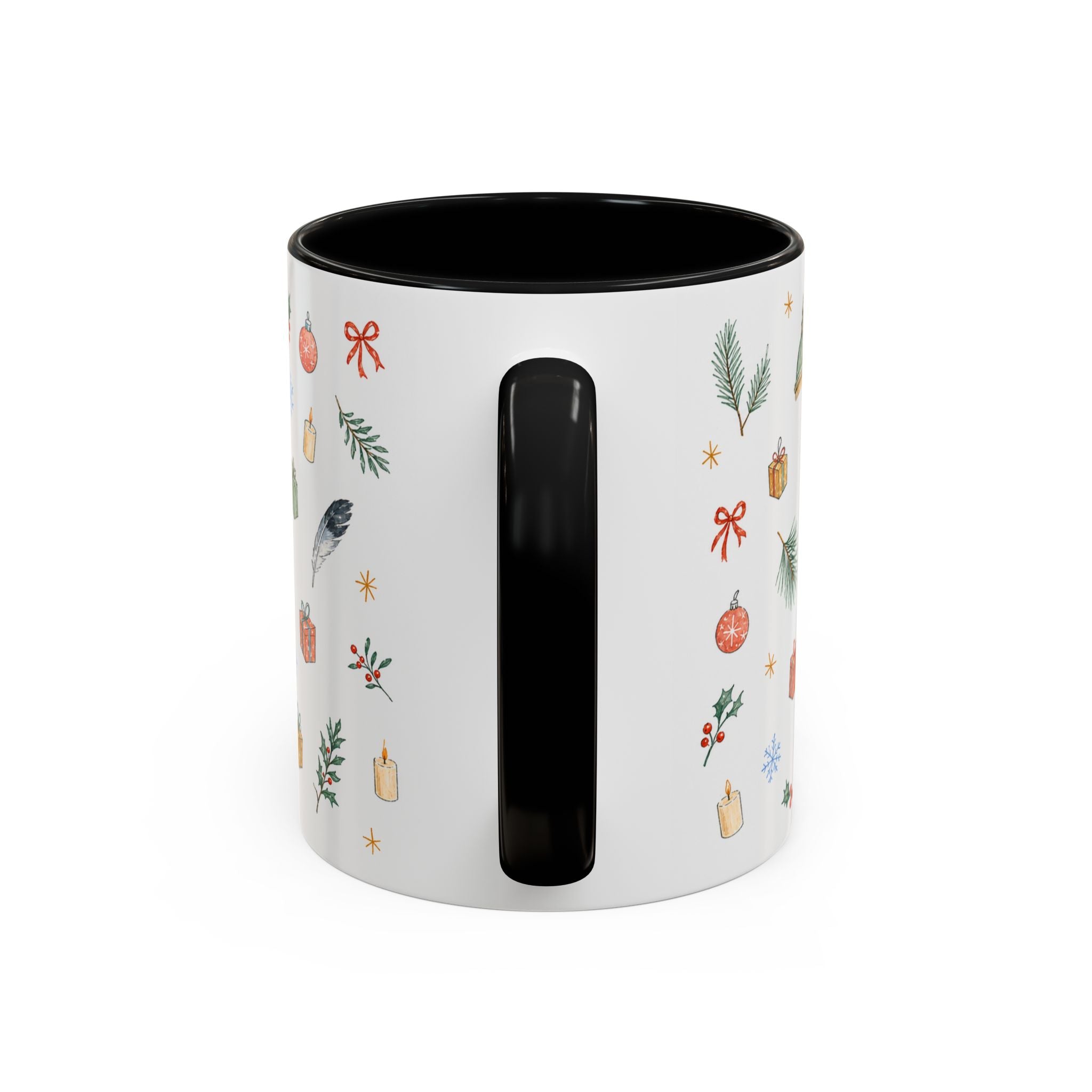 Arkansas Christmas Mug | Watercolor Travel Souvenir | Holiday Gift | Accent Ceramic Coffee Cup 11oz 15oz