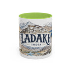 Ladakh Mug, India Travel Souvenir, Bucket List Gift, Accent Ceramic Coffee Mug 11oz 15oz