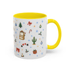 Las Vegas Christmas Mug | Watercolor City Souvenir, Travel Memories (11oz, 15oz)