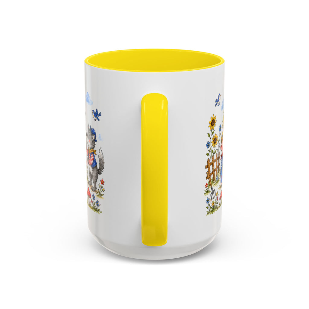 Three Little Pigs Mug | Storybook Fairy Tale Accent Coffee Mug | EveryLegend