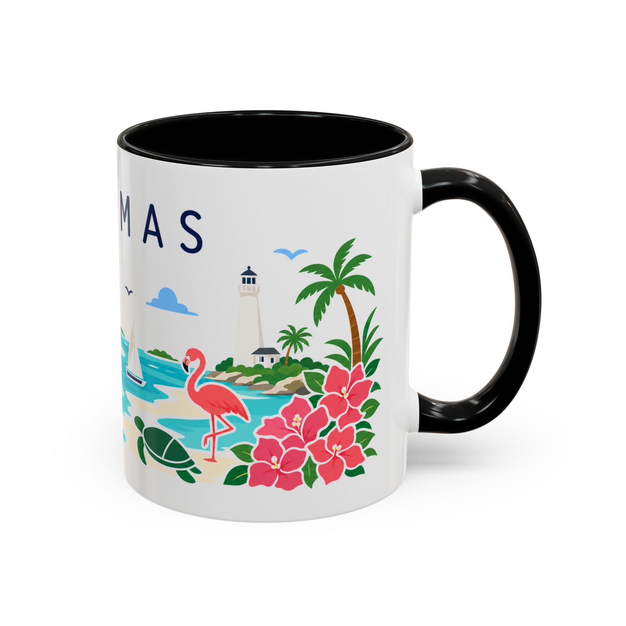 Bahamas Coffee Mug | Travel Souvenir Accent Mug | Country Gift Ceramic Cup 11oz 15oz