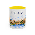 Iraq Coffee Mug | Travel Souvenir Accent Mug | Place Gift Ceramic Cup 11oz 15oz
