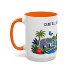 Central African Republic Coffee Mug | Travel Souvenir Accent Mug | Country Gift Ceramic Cup 11oz 15oz
