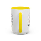 London Coffee Mug | England Souvenir Travel Gift | Accent Color Ceramic 11oz 15oz