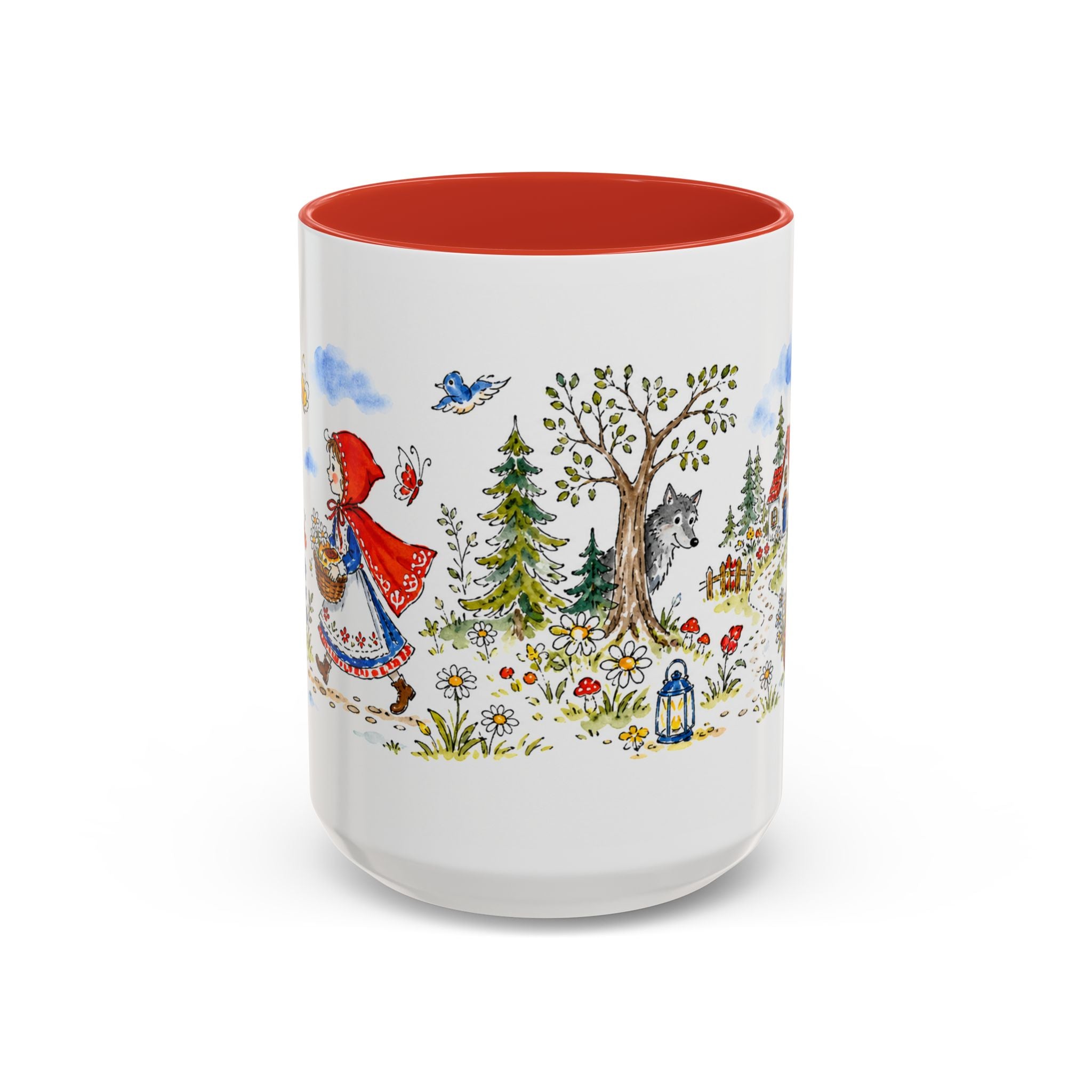 Little Red Riding Hood Mug | Storybook Fairy Tale Accent Coffee Mug | EveryLegend