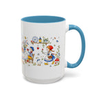 Storybook Cottage Breakfast Mug | Hand Painted Fairy Tale Accent Coffee Mug