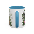 Borneo Rainforest Coffee Mug | Travel Destination Souvenir Gift | Accent Color Ceramic 11oz 15oz