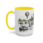 Loire Valley Mug, France Travel Souvenir, Bucket List Gift, Accent Ceramic Coffee Mug 11oz 15oz