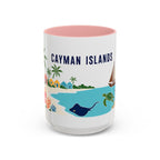 Cayman Islands Coffee Mug | Travel Souvenir Accent Mug | Country Gift Ceramic Cup 11oz 15oz