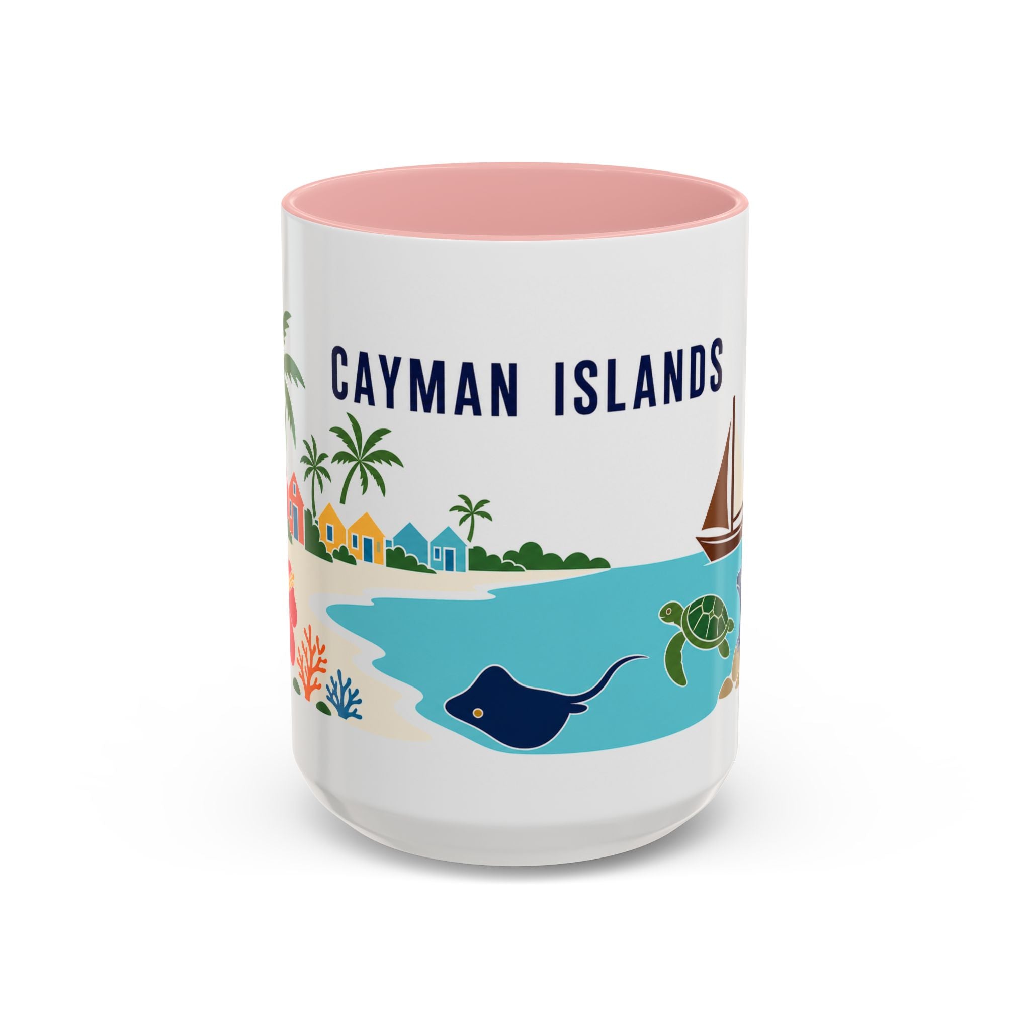 Cayman Islands Coffee Mug | Travel Souvenir Accent Mug | Country Gift Ceramic Cup 11oz 15oz