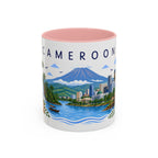 Cameroon Coffee Mug | Travel Souvenir Accent Mug | Place Gift Ceramic Cup 11oz 15oz