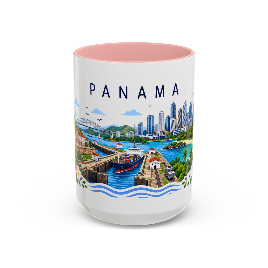 Panama Coffee Mug | Travel Souvenir Accent Mug | Place Gift Ceramic Cup 11oz 15oz