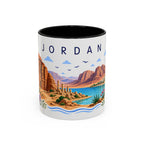 Jordan Coffee Mug | Travel Souvenir Accent Mug | Place Gift Ceramic Cup 11oz 15oz