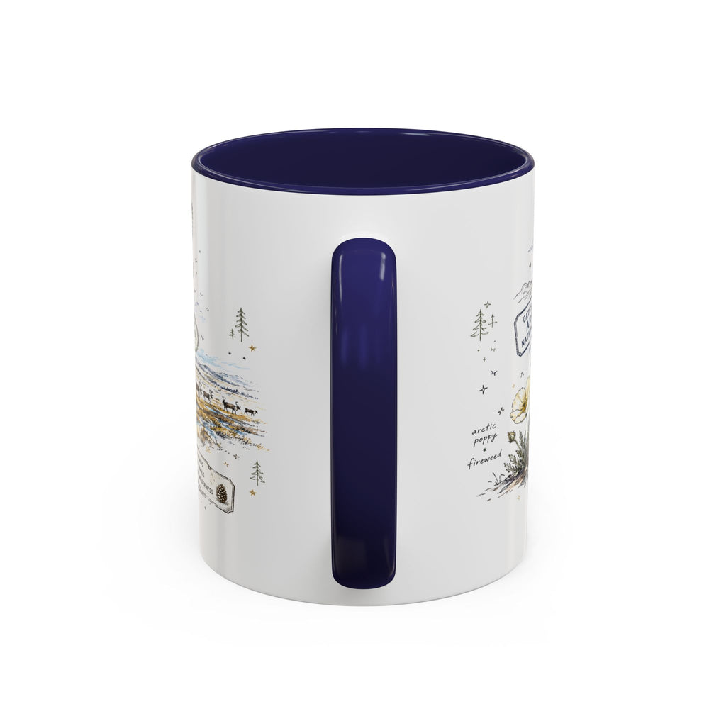 Gates of the Arctic National Park Coffee Mug | Alaska Arctic Wilderness Gift | Accent Color Ceramic 11oz 15oz