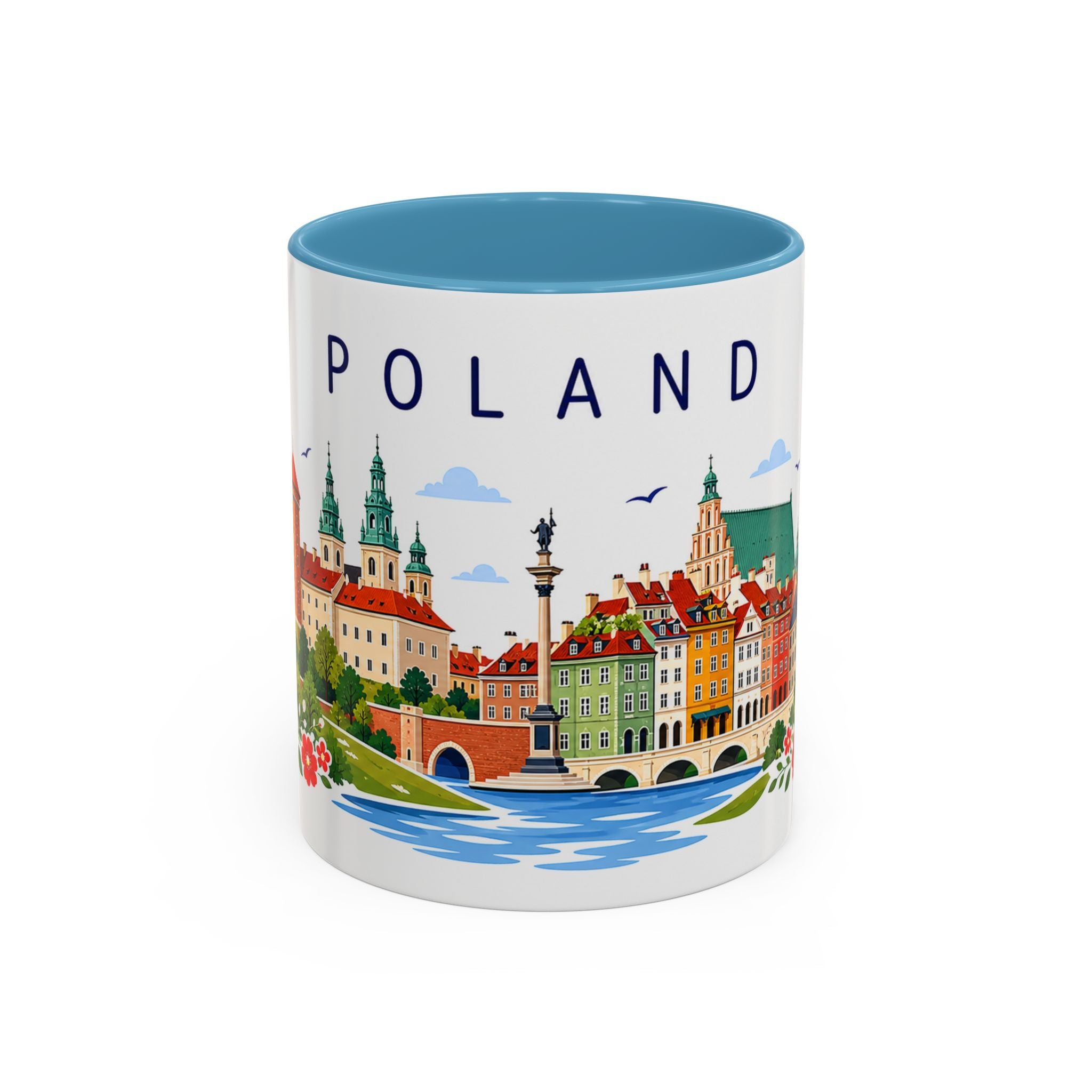 Poland Coffee Mug | Travel Souvenir Accent Mug | Place Gift Ceramic Cup 11oz 15oz