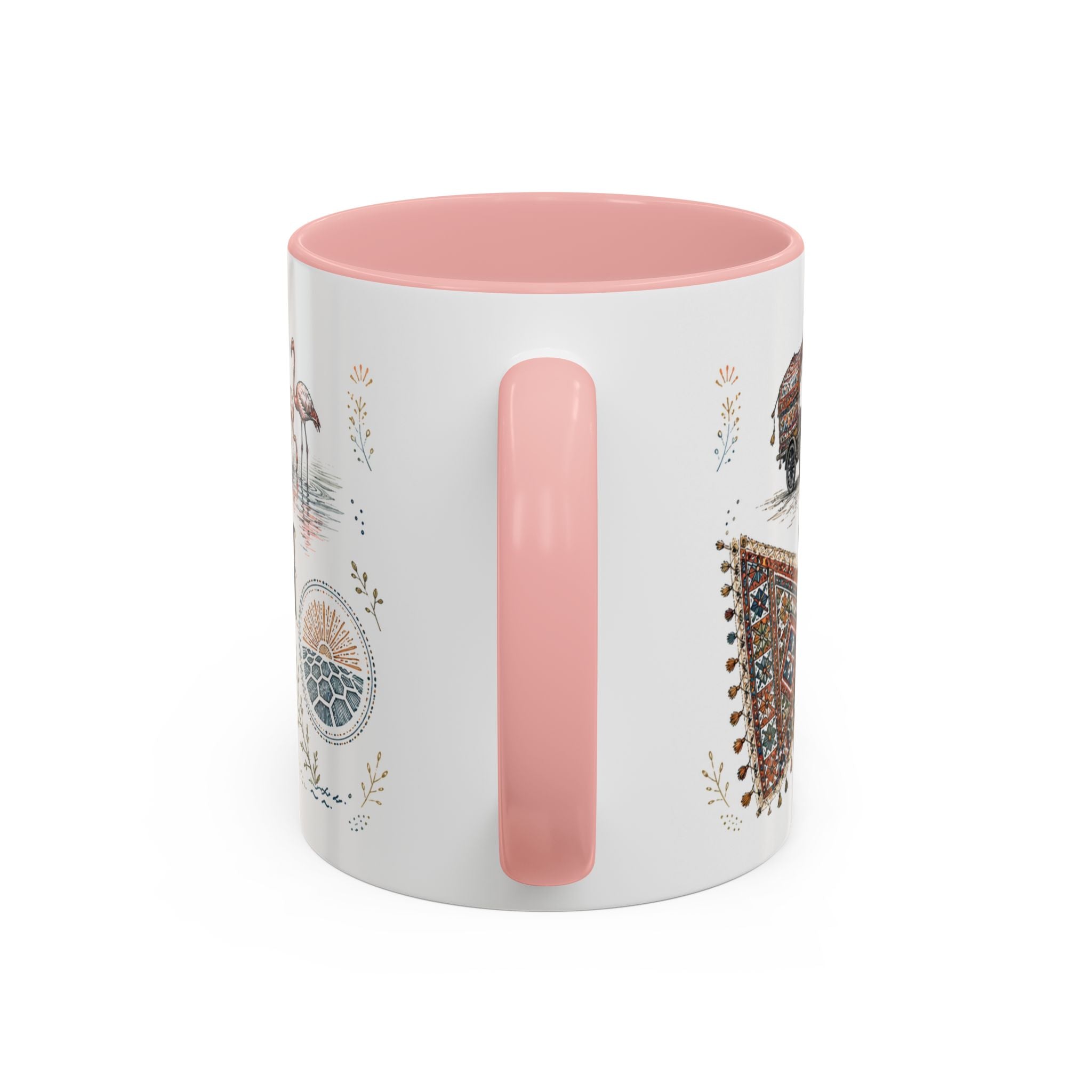Rann of Kutch Mug, India Travel Souvenir, Bucket List Gift, Accent Ceramic Coffee Mug 11oz 15oz