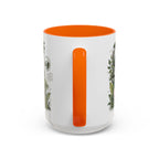 Borneo Rainforest Coffee Mug | Travel Destination Souvenir Gift | Accent Color Ceramic 11oz 15oz