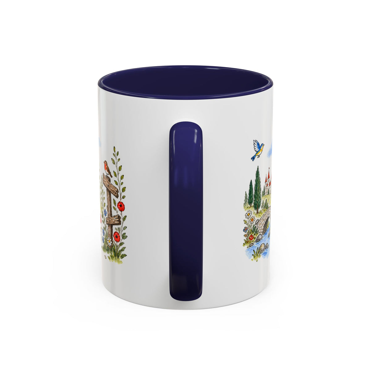The Golden Bird Mug | Storybook Fairy Tale Accent Coffee Mug | EveryLegend