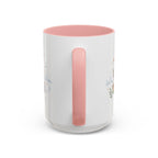 New Delhi Coffee Mug | India Souvenir Travel Gift | Accent Color Ceramic 11oz 15oz