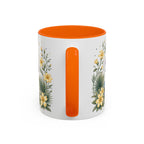 South Carolina State Mug | Botanical Map Accent Cup (11oz 15oz)