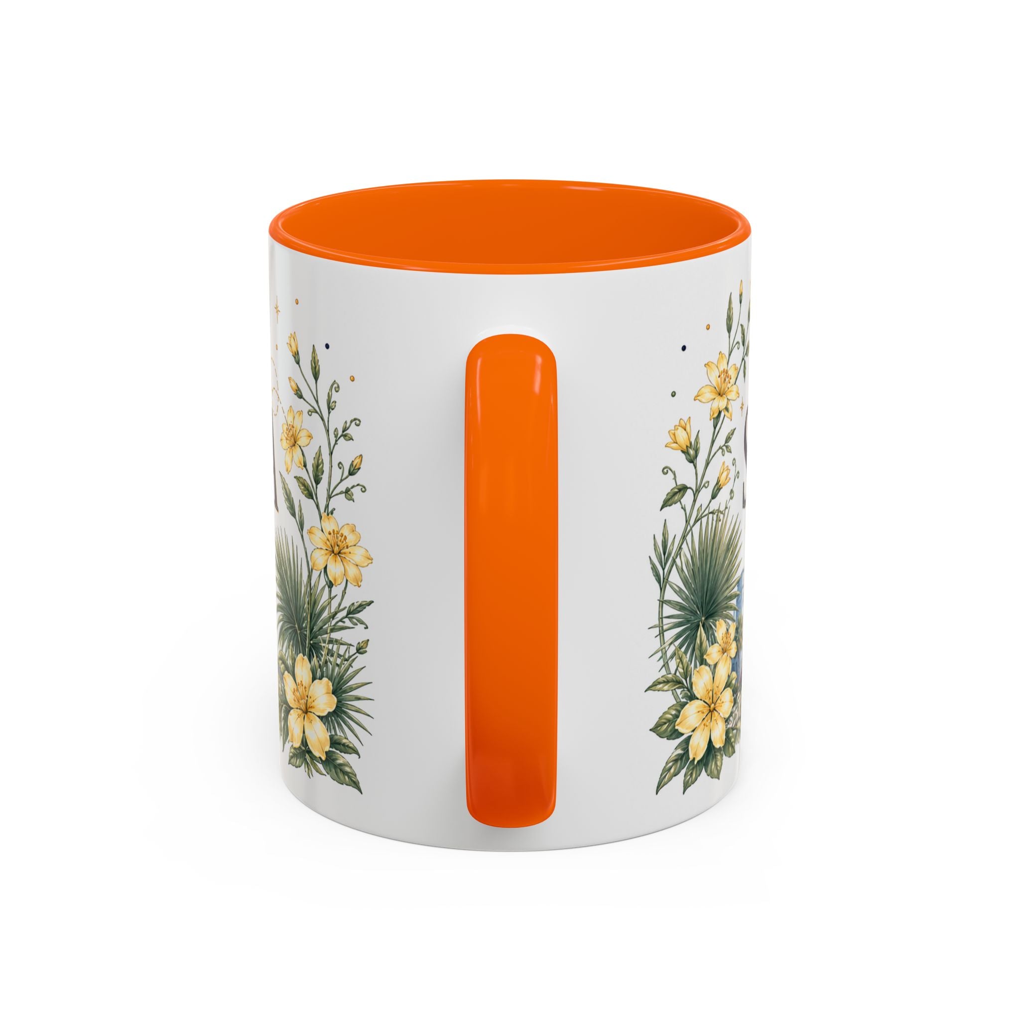 South Carolina State Mug | Botanical Map Accent Cup (11oz 15oz)