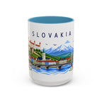 Slovakia Coffee Mug | Travel Souvenir Accent Mug | Place Gift Ceramic Cup 11oz 15oz
