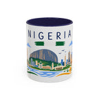 Nigeria Coffee Mug | Travel Souvenir Accent Mug | Country Gift Ceramic Cup 11oz 15oz