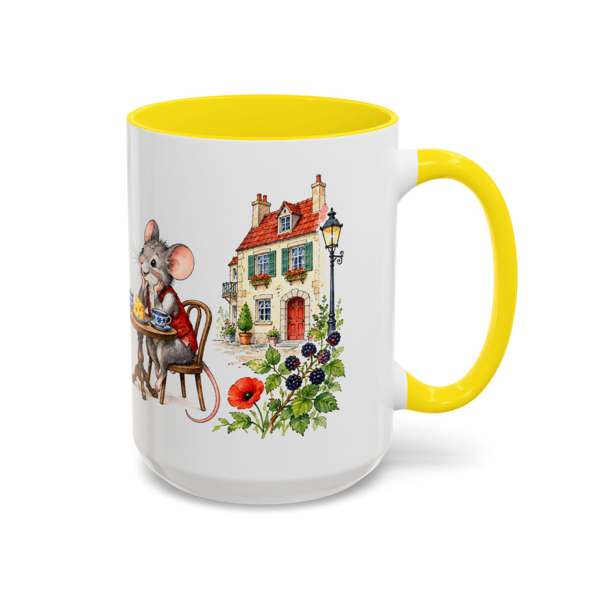 Town Mouse Country Mouse Mug | Storybook Tea Time Ceramic Mug (11oz/15oz)