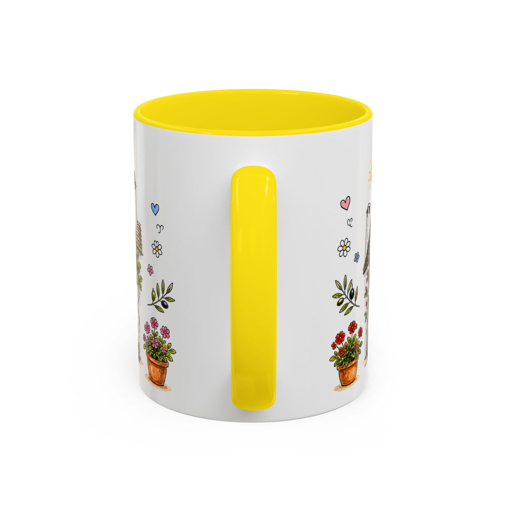 Alberobello Illustrated Travel Mug | Italy Souvenir Accent Coffee Mug | 11oz 15oz Ceramic Cup