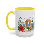 Libya Coffee Mug | Travel Souvenir Accent Mug | Place Gift Ceramic Cup 11oz 15oz
