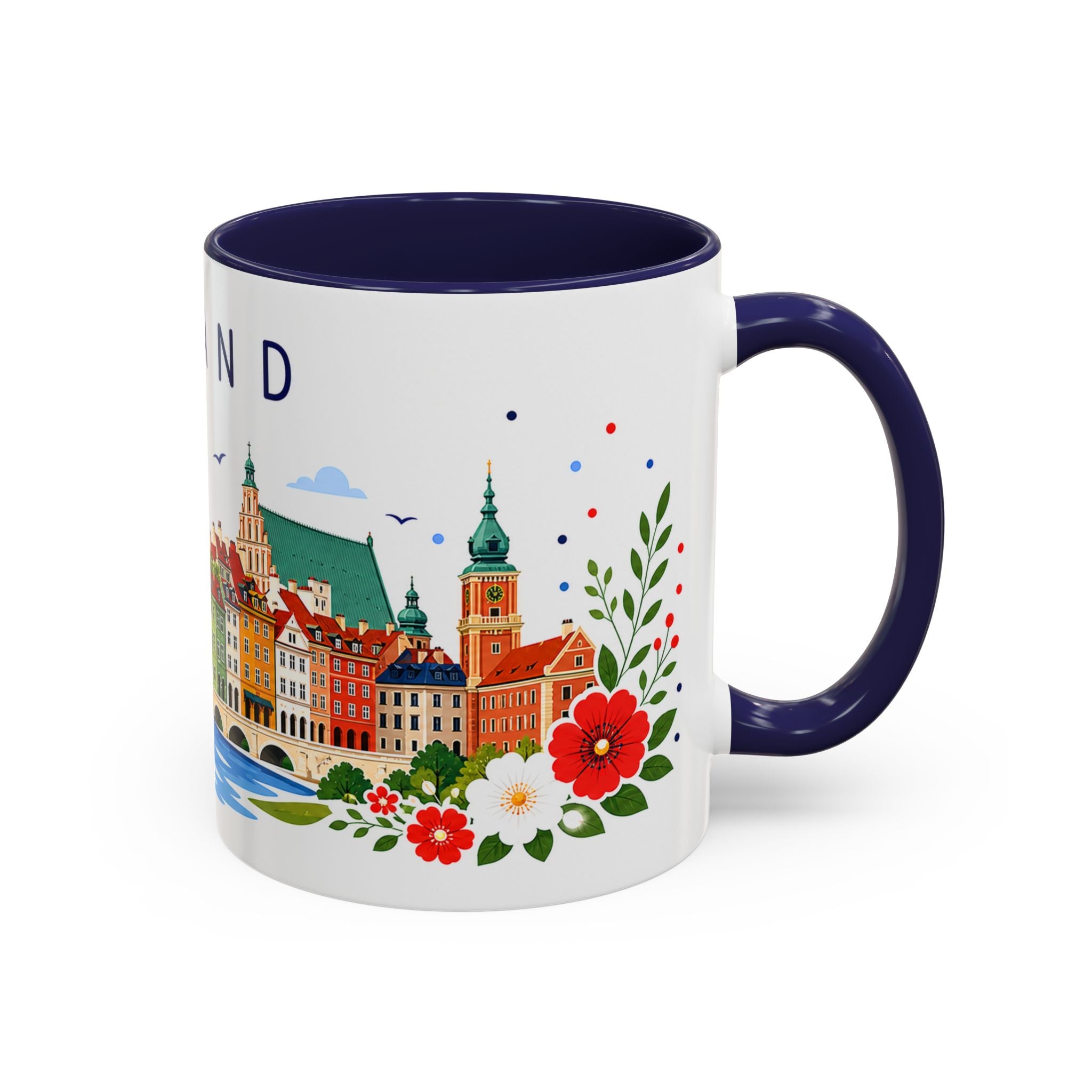 Poland Coffee Mug | Travel Souvenir Accent Mug | Place Gift Ceramic Cup 11oz 15oz